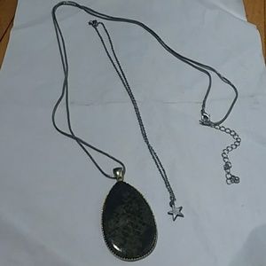 Necklace Bundle: mini silver Star, large pendant